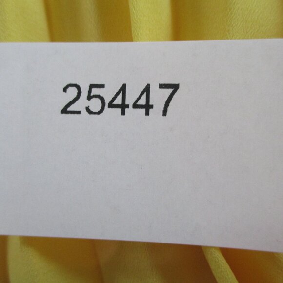 Lulus Cascading Crush Yellow Tiered Bustier Midi Dress Womens Medium New NWT - Picture 7 of 7